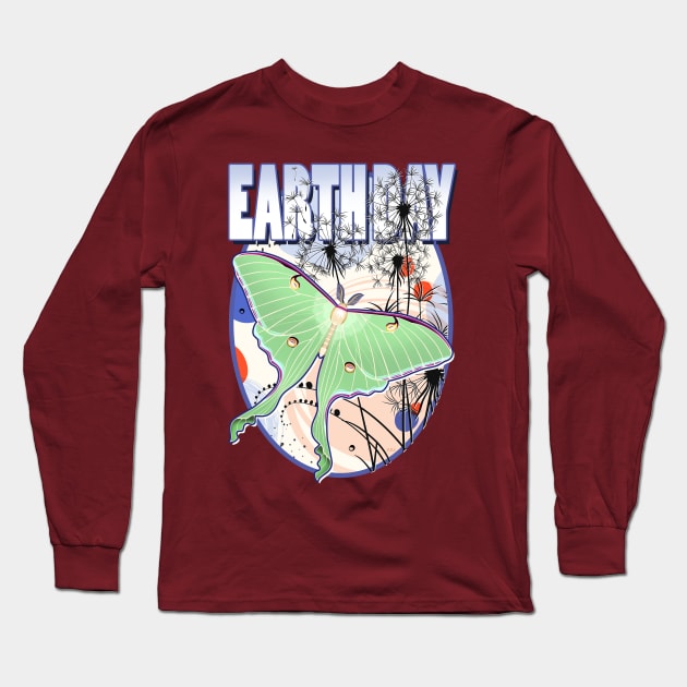 Earth Day Long Sleeve T-Shirt by PalmGallery